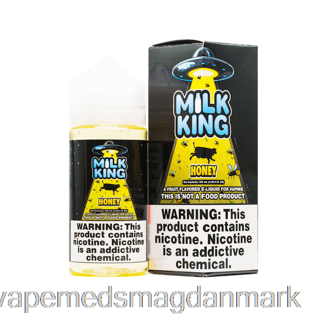 Vape Juice Honning - Mælkekonge - 100ml 6mg